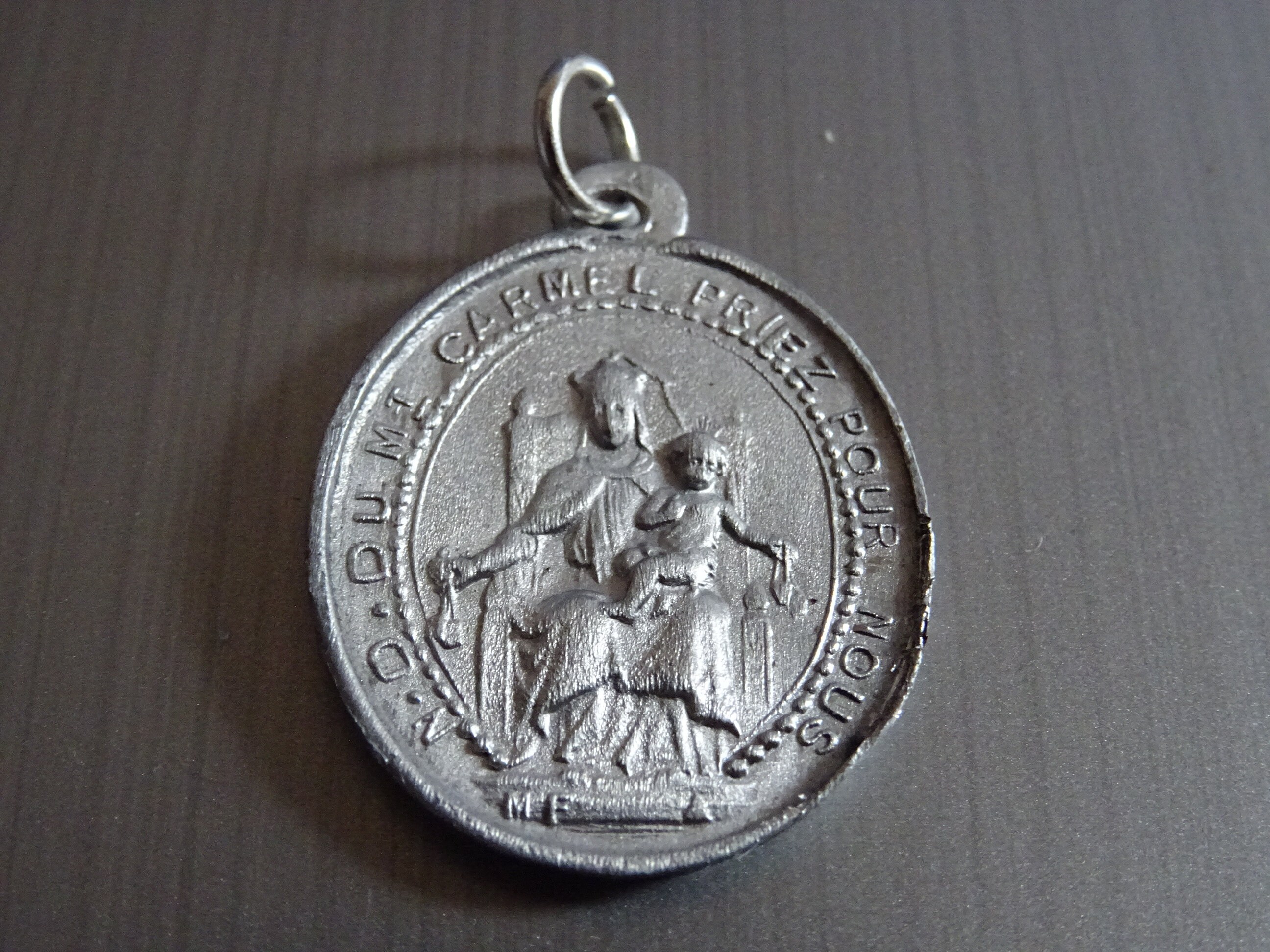 Saint Carmel. Médaille Du Saint Charme Pendentif Médaillon Médaille B 146