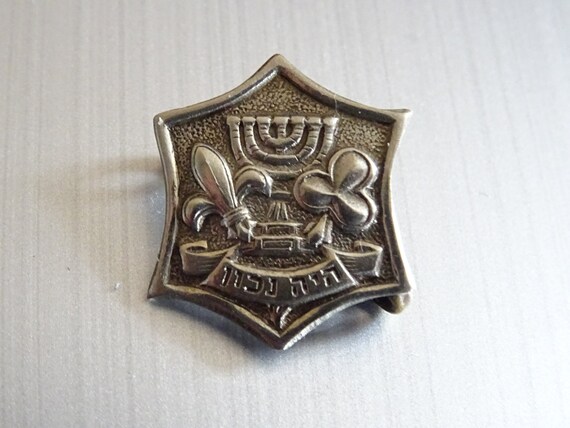 Broche Vintage Vers 1920 : 3 Trèfles Plaqué Or Rose - Symbole Sainte Trinité, Occasion