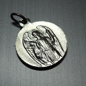 Saint Joseph and Archangel. Pendant medallion Holy Charm BB 993