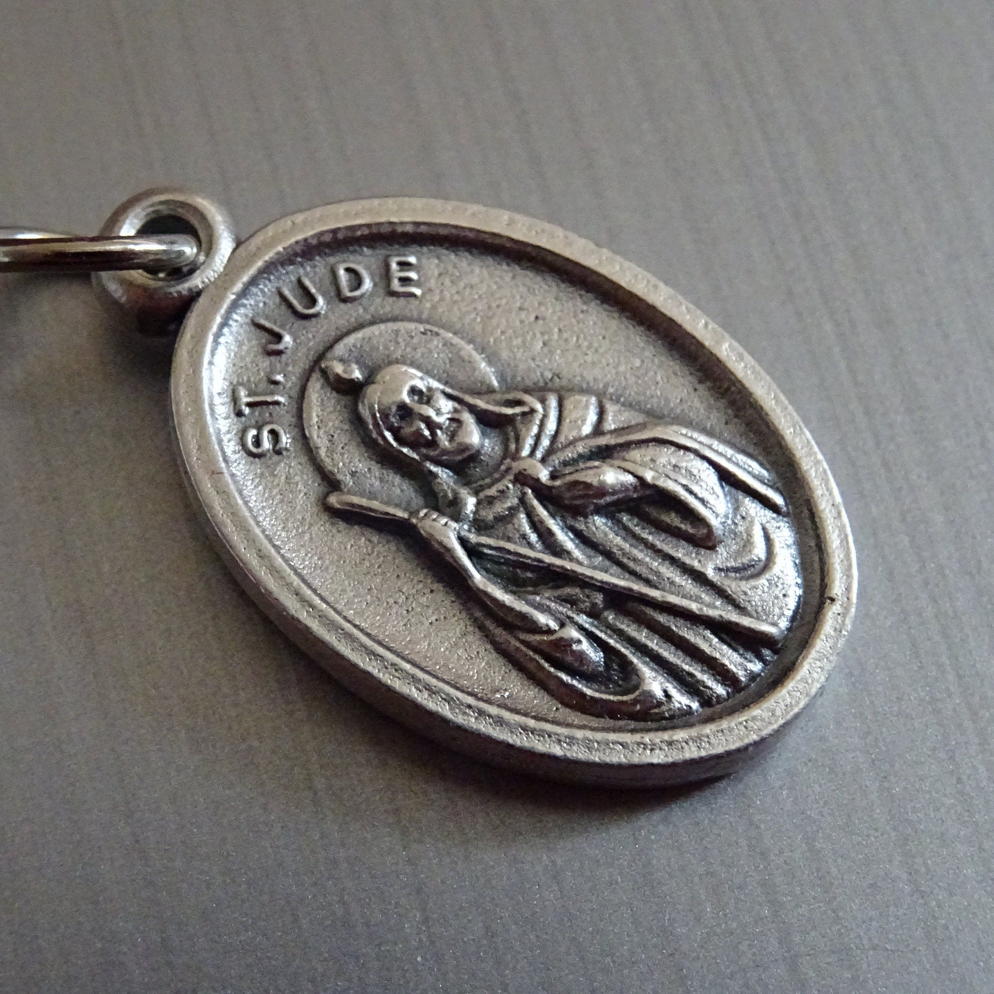 Saint Jude Patron de Causes Désespérées. Choisir La Foi Quand Tout Semble Perdu, Médaille d'argent M