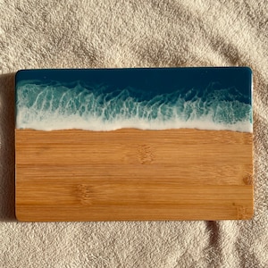 Epoxy resin wave board / bamboo cutting board / bamboo wave board resin