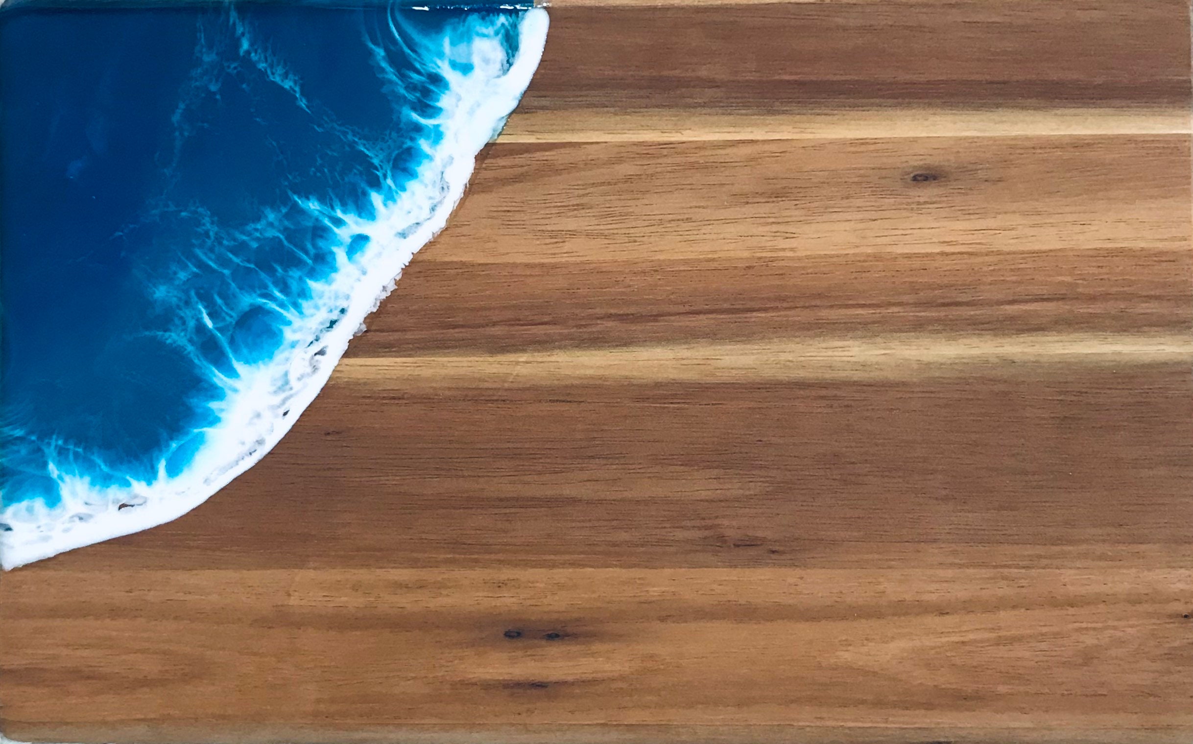 Resin Cutting Boards Ocean Epoxy Resin Board | Etsy