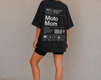 Custom Moto Mom Product Graphic Tee | Motocross Number Shirt | Track Day Shirt | Biker Mom Style | Race Day Outfit | Moto Wife