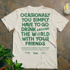 The Friends Tee | Drink Around the World | EPCOT | World Showcase