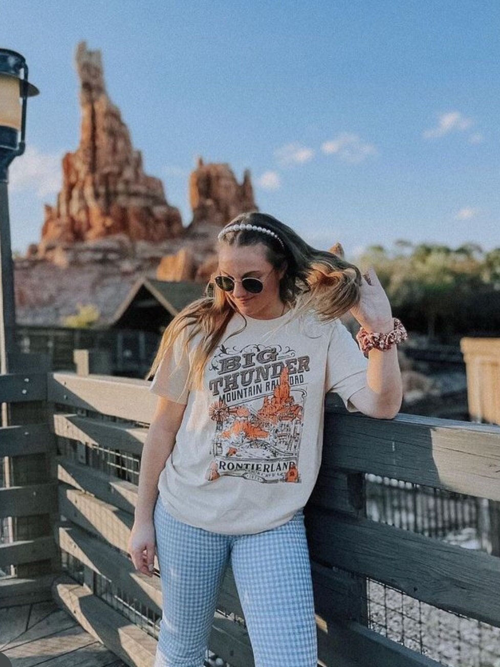 The Big Thunder Mountain T-shirt Theme Park T-shirt shirts - Etsy