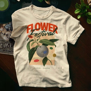 La camiseta del festival / Festival de flores y jardines