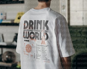 Drink Around The World-TURNÉ - Disney-stil - Drink Around The World Showcase - World Showcase EPCOT