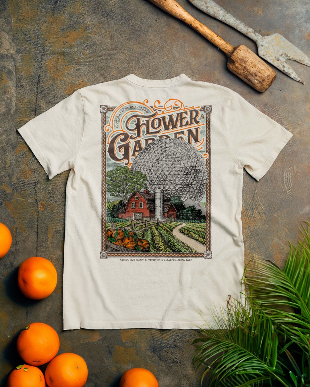 Bubblegum Garden Crop Tee main image 0
