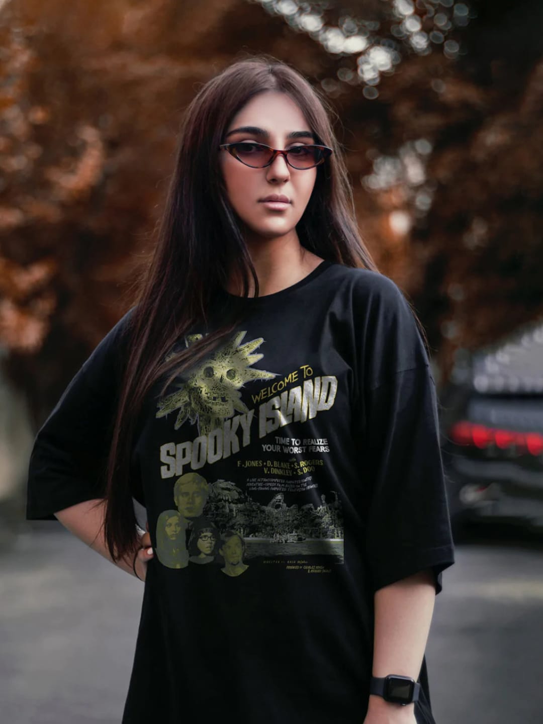 Spooky island cheap t shirt