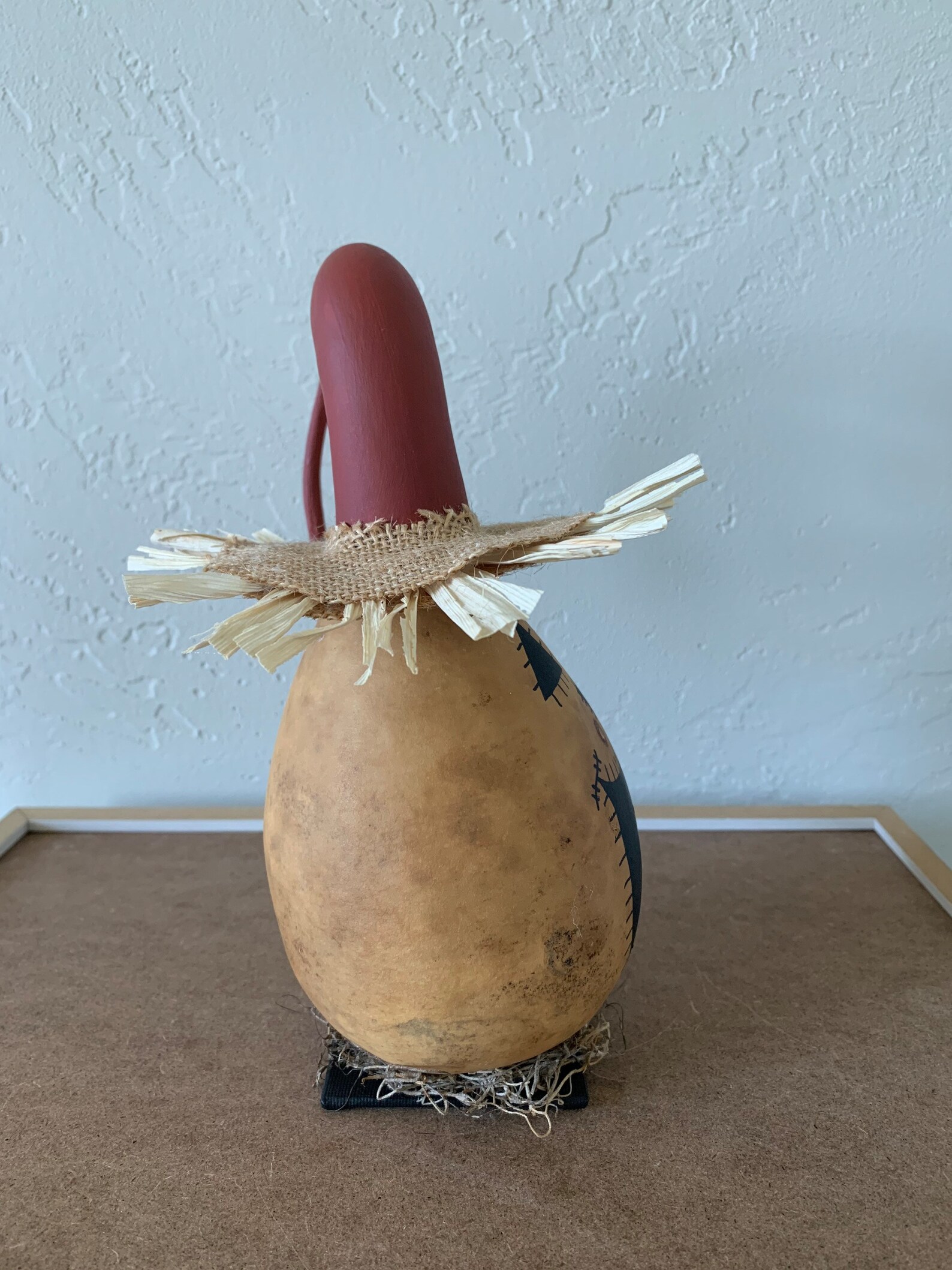 Scarecrow Gourd Scarecrow Decor Fall Scarecrow - Etsy