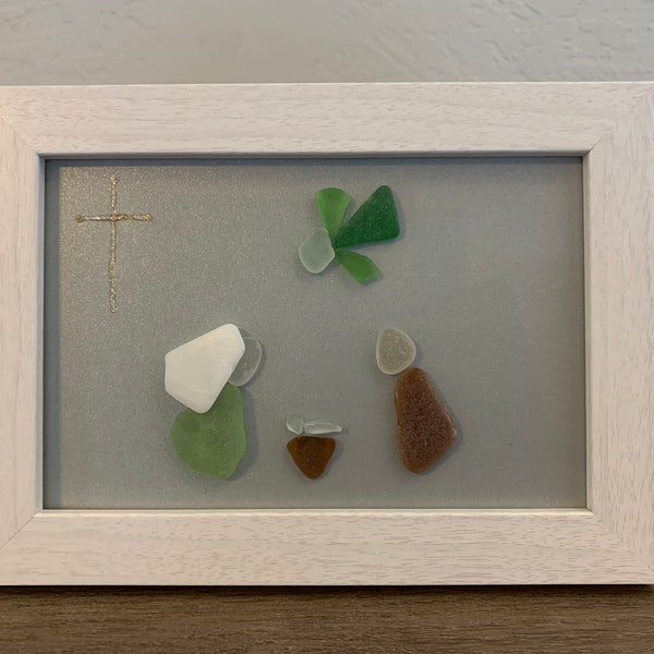 Sea Glass Nativity Etsy