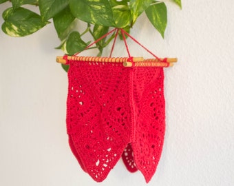Holla lantern - crochet PDF pattern lampion lampshade