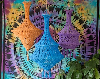 Lumen-Trio lampions by LumenMandala - crochet pattern bundle / PDF english