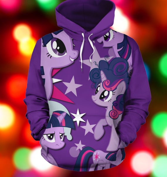 Mein Kleines Pony Hoodie Pony Uber Druck Hoodie 3d Hoodie Etsy