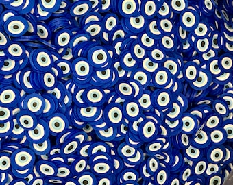 5mm Ojo (Eyeball) Polymer Slices -small