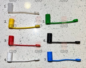 Blank Straw Toppers/ Reusable Straw Covers