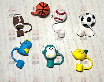 Wide 10MM Wide Toppers Vol 2 / Reusable Straw Covers