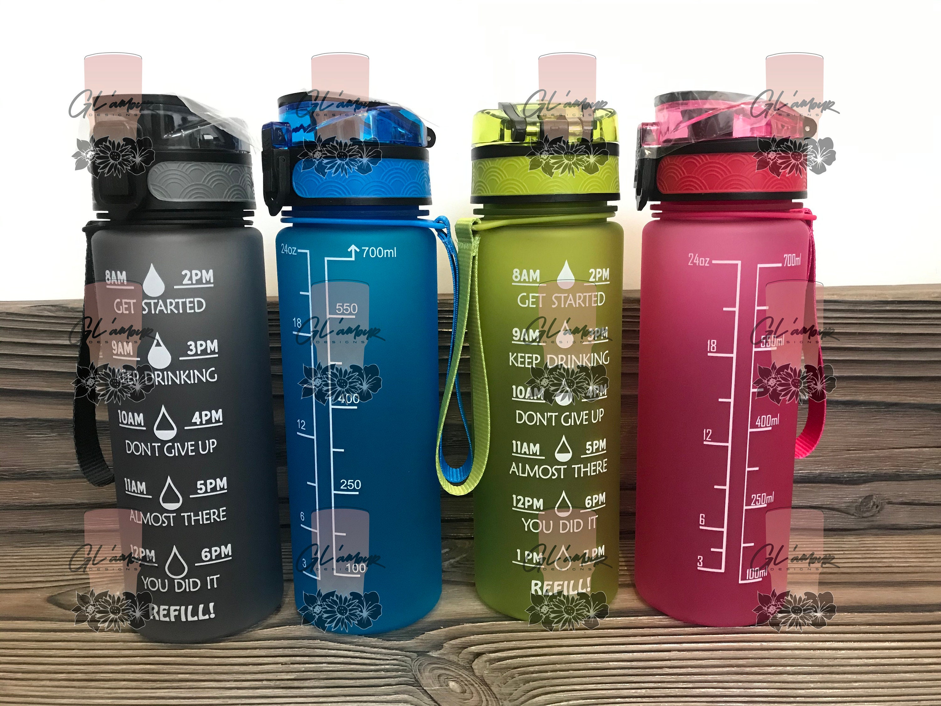 Buy 4tens Water Bottles Motivational Fitness Drinking Bottle for