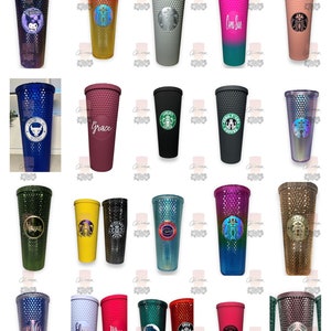 Personalized Studded 24 oz Tumblers