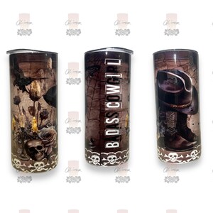 BadAss Cowgirl Customized Tumbler