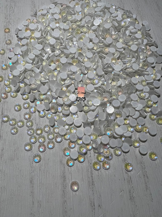 Glow in the Dark White Rhinestones 1440 Pcs 