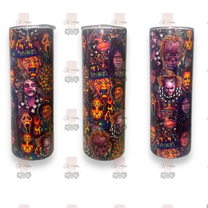 Neon Hallo Customized Tumbler