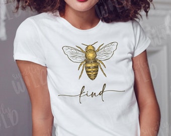 Png Files - Png Designs - Png Downloads - Sublimation - Bee Kind Png - Bee Shirt Png