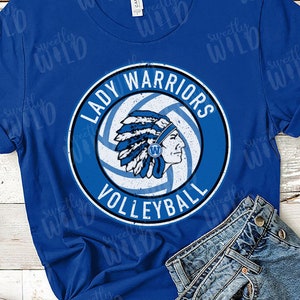 PNG - CUSTOM Volleyball Team Mascot Spirit Shirt Design - Volleyball Season - Your Team - Your Colors - Mascot Team Spirit Shirt Design