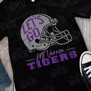 PNG - Custom Football Gridiron Team Spirit Shirt Design - Football Season - Pigskin Season - Let&#39;s Go Team - Mascot Team Spirit Shirt Design