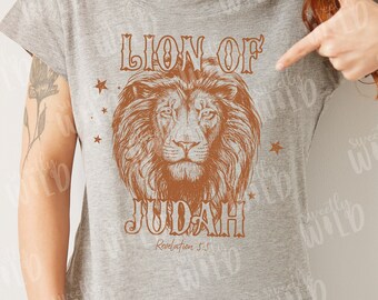 PNG - Lion of Judah Png - Faith Shirt Png - Png Designs - Png Downloads - Sublimation