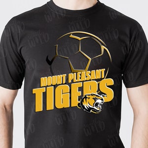 PNG - Custom Soccer Futbol Team Spirit Shirt Design - Soccer Season - Futbol Season - Your Team - Mascot Team Spirit Shirt Design