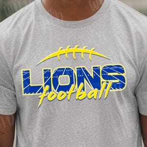 PNG - CUSTOM Football Team Mascot Spirit Shirt Design - Football Season - Your Football Team - Your Colors - Mascot Team Spirit Shirt Design