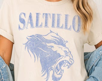 PNG - Custom School Mascot Shirt - Custom School Mascot PNG design - School Shirt - Trendy Spirit - Worn Denim Jean Style Team Name Mascot
