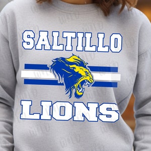 PNG - CUSTOM School Mascot Shirt - Custom School Mascot PNG design - School Shirt - Sublimation Design - School Name and School Mascot
