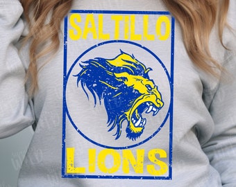 PNG - CUSTOM School Mascot Design - Distressed - Sublimation - DTF - Checkered School Name and School Mascot