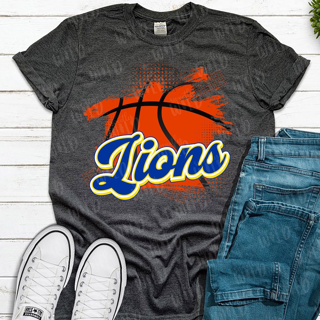 PNG CUSTOM Basketball Team Mascot Spirit Shirt Design Basketball Season