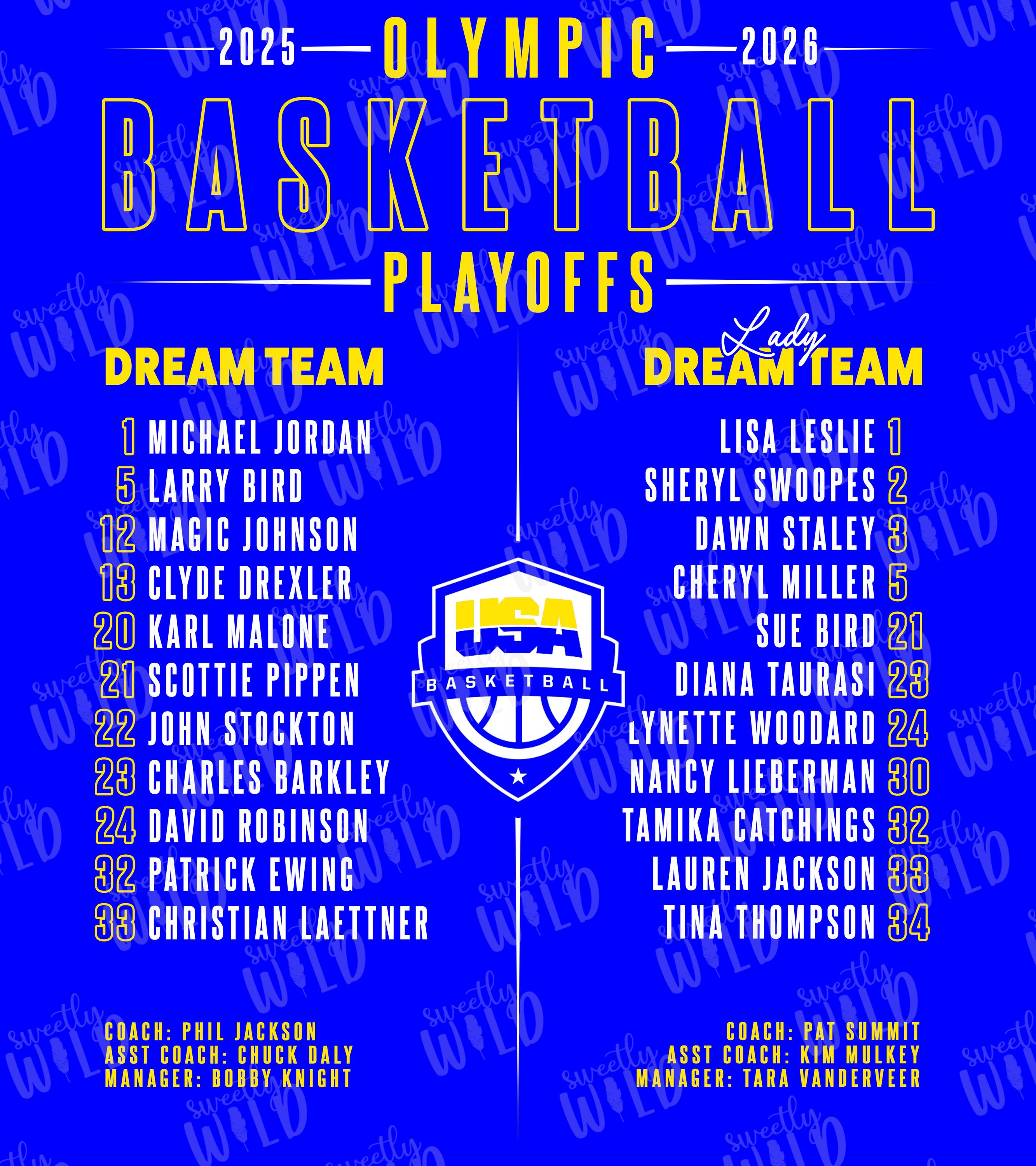 PNG - Custom Basketball Sports Personalized Team Roster Design - Little ...
