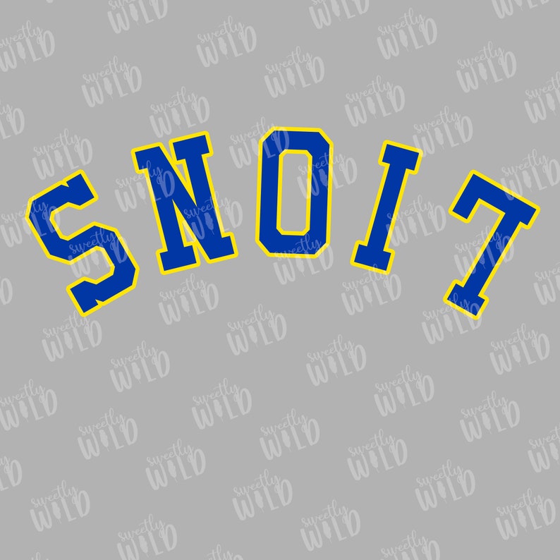 Invrted Letters PNG - Custom Inverted Upside Down Letter Mascot - Custom School Mascot ...