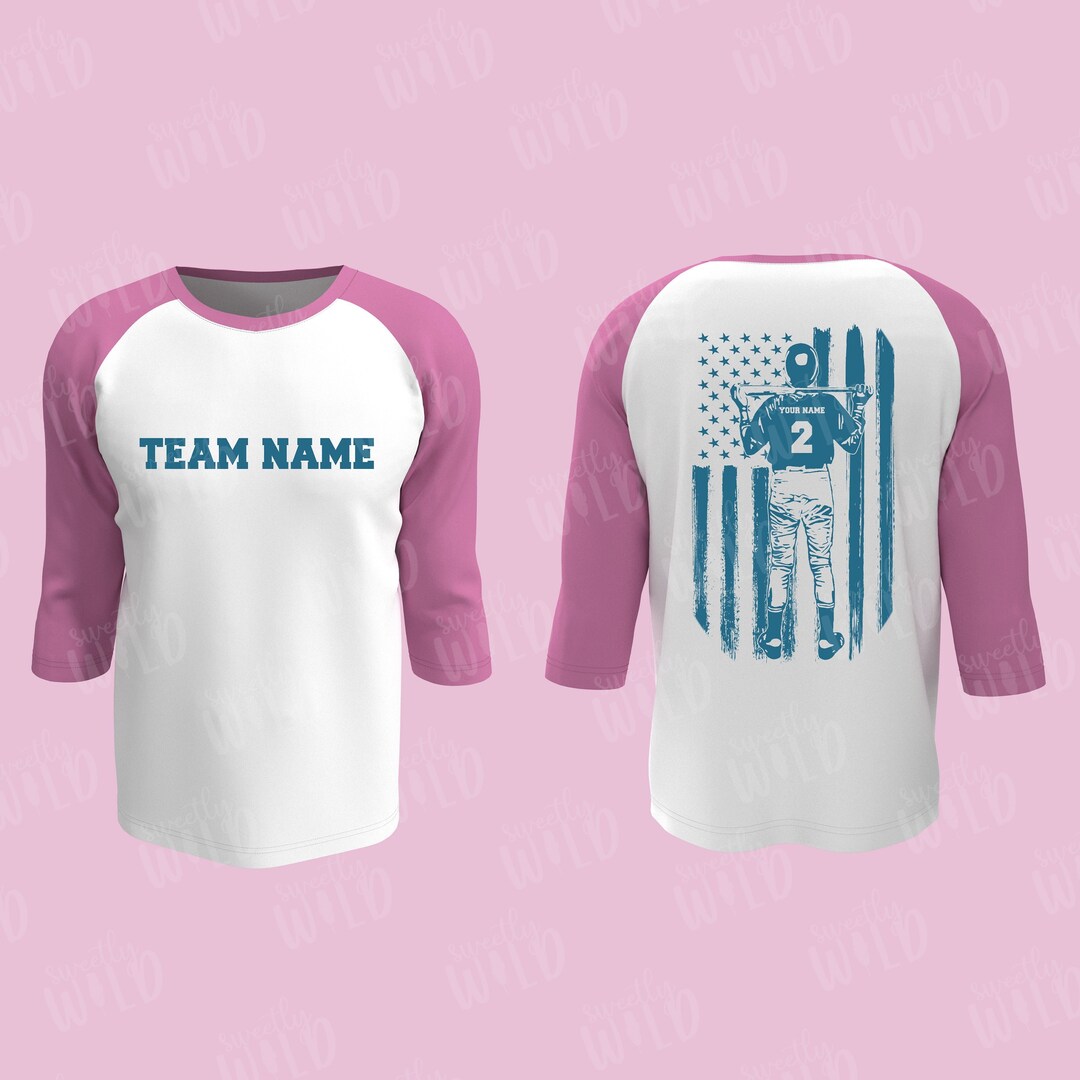 PNG Files - CUSTOM Baseball Player & Team Name Shirt - Custom Team ...