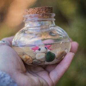 Axolotls in a bottle