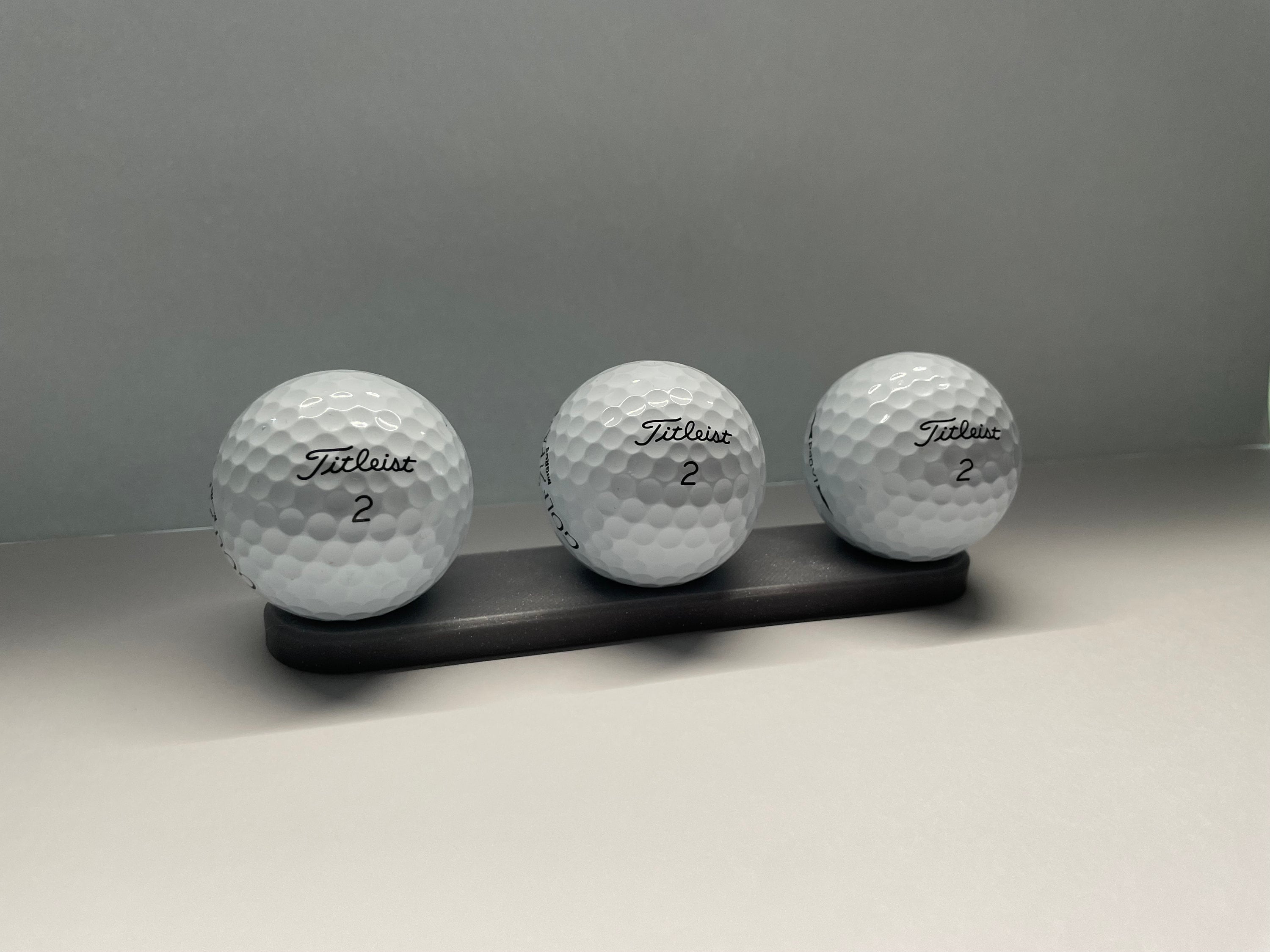 3pcs Golf Ball Holder - STL File for 3D Printing - Office