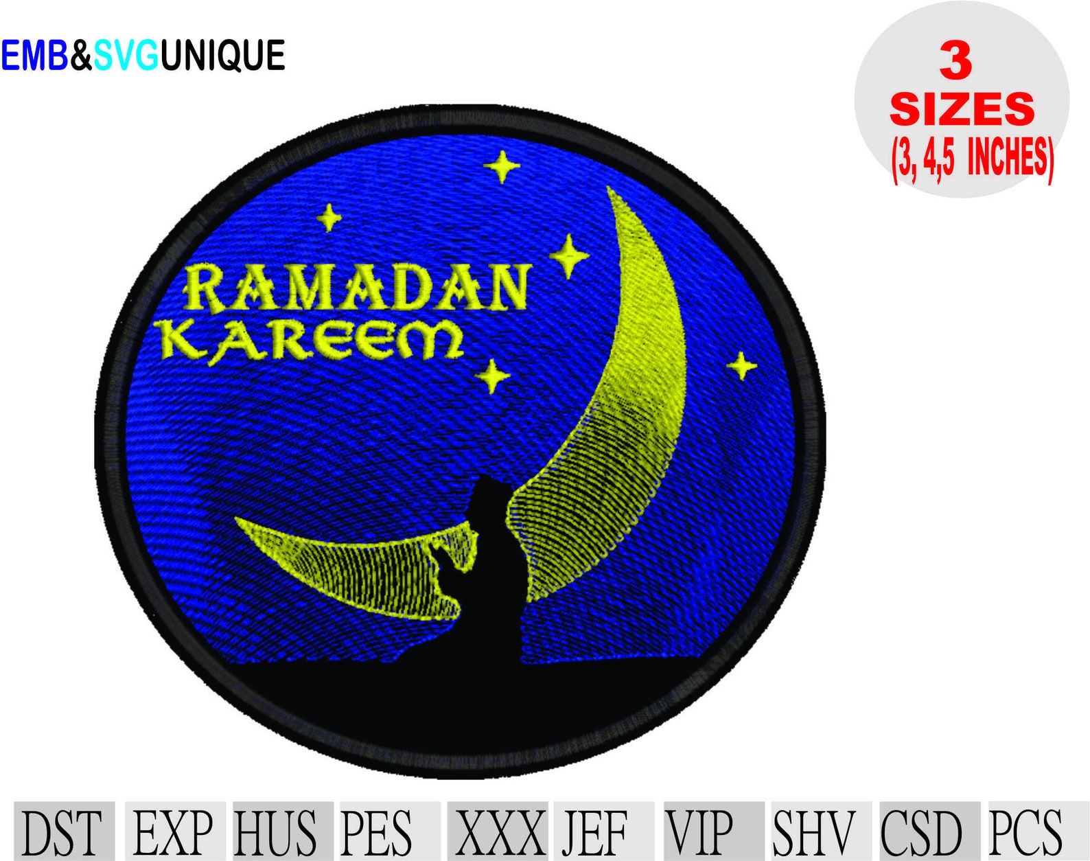 Ramadan kareem sign ramadan jessecmault pacth jessecmault  etsy