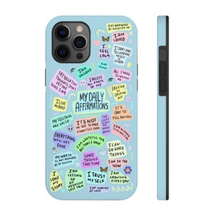 Self Love Phone Case, Trendy iPhone Case, Trendy iPhone 11 Case, Quote Phone Case, Aesthetic iPhone 12 Case, Trendy Gifts Mental health Gift image 5