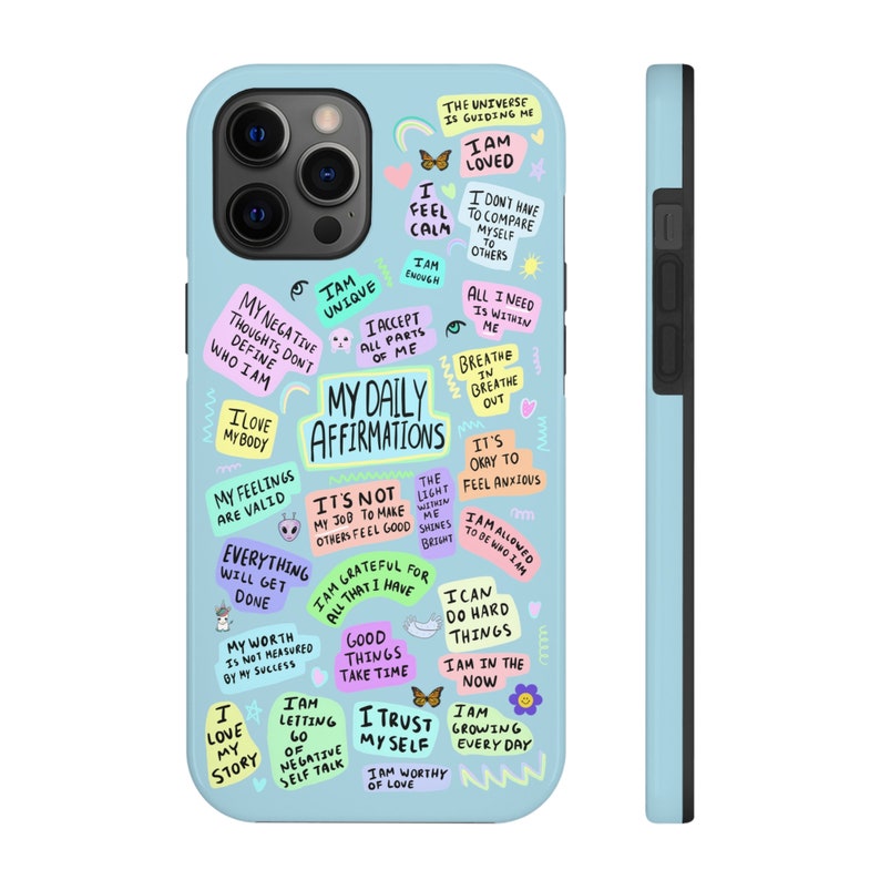 Self Love Phone Case, Trendy iPhone Case, Trendy iPhone 11 Case, Quote Phone Case, Aesthetic iPhone 12 Case, Trendy Gifts Mental health Gift image 5