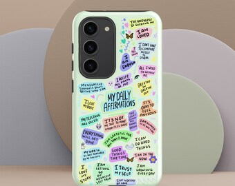 Affirmations quotidiennes Coque rigide Samsung S23