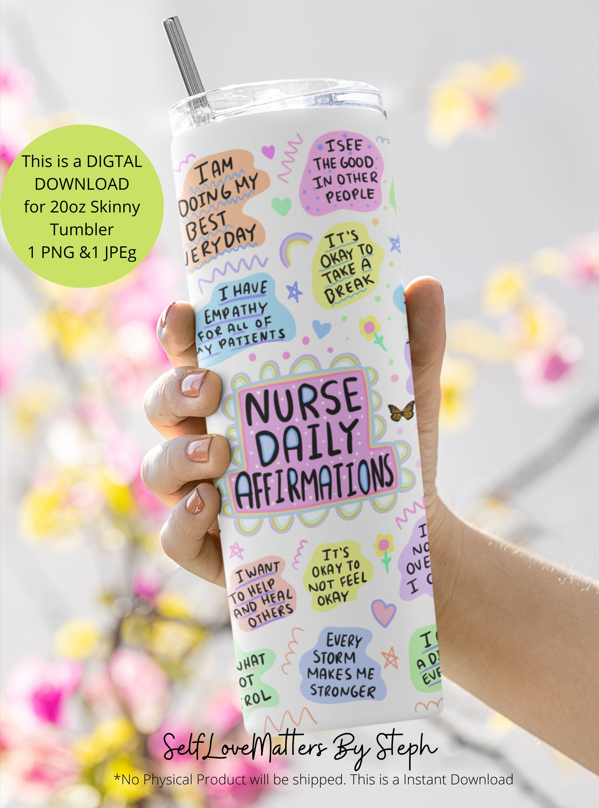 Nurse 20oz Tumbler PNG Nurse Tumbler PNG Nurse Tumbler Etsy Australia