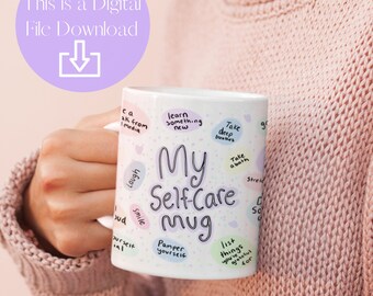 11oz coffee mug png, Mug Sublimation Designs Download, Digital Sublimation Downloads, mug png files for sublimation, Self Care PNG Self Love