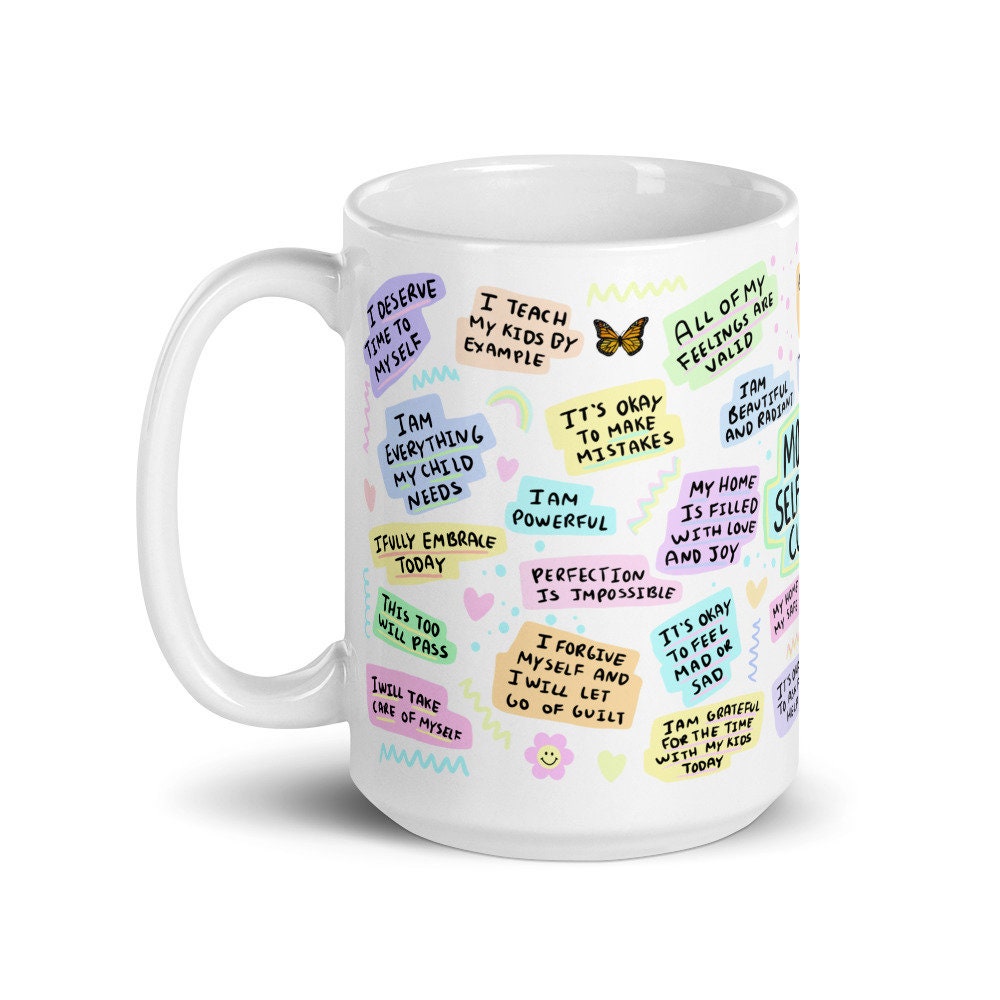 Mom's Daily Affirmations Mug, Mama Mug, Gift for New Mom, Mother's Day –  Toposcom