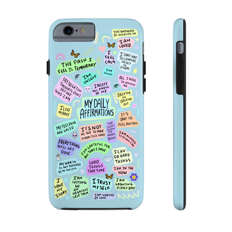 Self Love Phone Case, Trendy iPhone Case, Trendy iPhone 11 Case, Quote Phone Case, Aesthetic iPhone 12 Case, Trendy Gifts Mental health Gift image 1