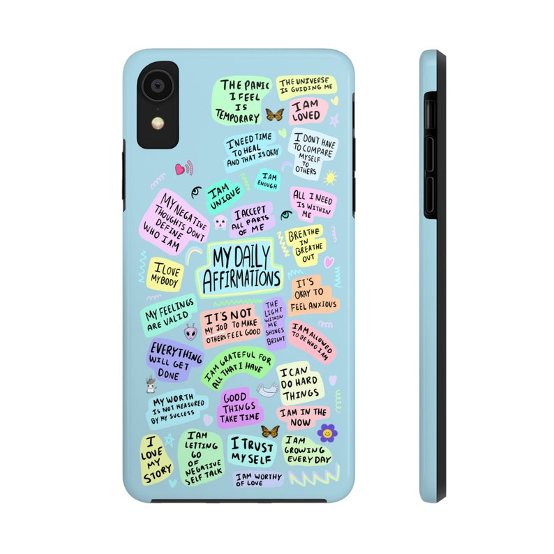 Self Love Phone Case, Trendy iPhone Case, Trendy iPhone 11 Case, Quote Phone Case, Aesthetic iPhone 12 Case, Trendy Gifts Mental health Gift image 9